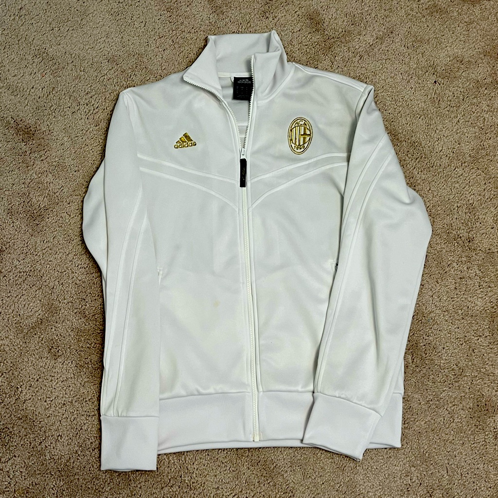 Ac Milan Jacket - Adidas Zip Up - Soccer